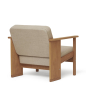 Preview: Form & Refine Block Lounge Chair Oak