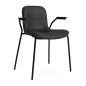 Preview: Norr11 Langue Chair Soft Steel Armrest