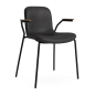 Preview: Norr11 Langue Chair Soft Steel Armrest