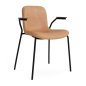 Preview: Norr11 Langue Chair Soft Steel Armrest
