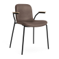 Preview: Norr11 Langue Chair Soft Steel Armrest