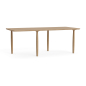 Mobile Preview: Norr11 Oku Dining Table L200