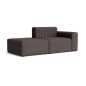 Preview: Norr11 RIFF Sofa , Left Arm + Ottoman