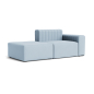 Preview: Norr11 RIFF Sofa , Left Arm + Ottoman