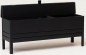 Preview: Form & Refine A Line Storage Bench, Oak black
