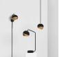 Preview: Mater Ray Wall Lamp schwarz