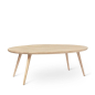 Mobile Preview: Mater Accent Oval Lounge Table, weiss