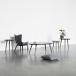 Preview: Mater Accent Oval Lounge Table, grau