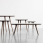 Preview: Mater Accent Oval Beistelltisch grau