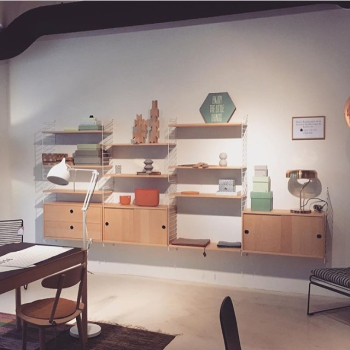 String Pocket Regal weiss