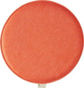 Sitzkissen rund orange