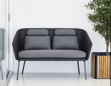 Cane-Line Mega Bank inkl. Polster