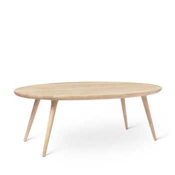 Mater Accent Oval Beistelltisch grau
