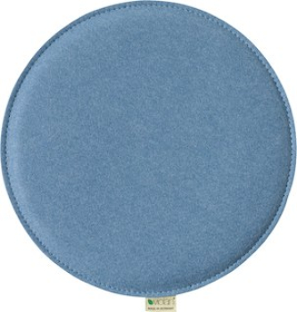Sitzkissen rund iceblue