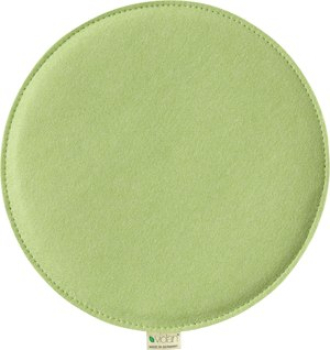 Sitzkissen rund lime