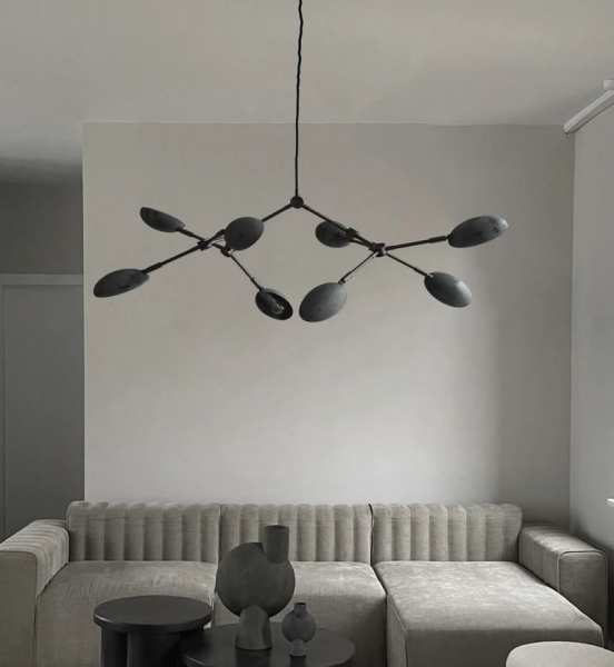 101 Copenhagen Drop Chandelier - Oxidized