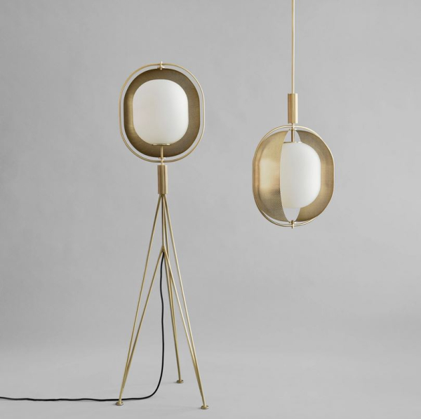 101 Copenhagen Pearl Pendant - Brass