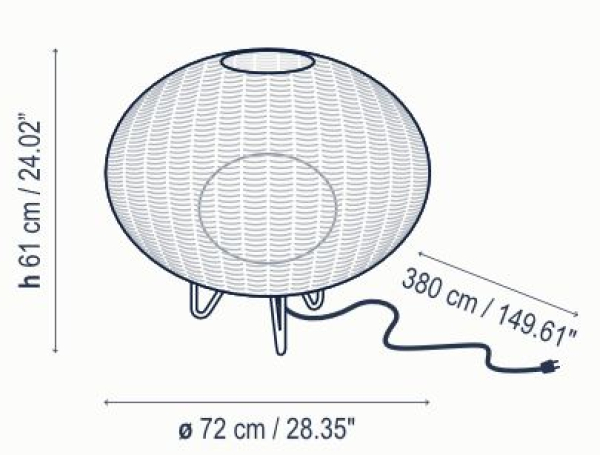 Bover Garota P/01 Stehleuchte