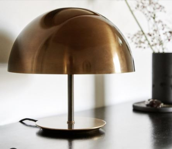 Mater Baby Dome Lamp | Brass