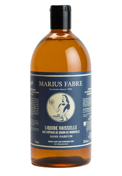 Marius Fabre Spülmittel mit Marseiller Seifenflocken ohne Duft