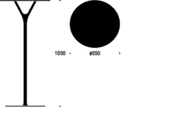 Stehtisch rund metall