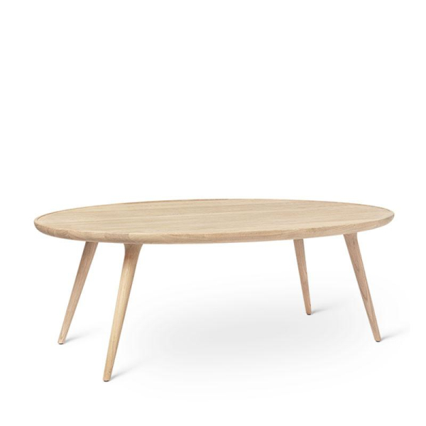 Mater Accent Oval Beistelltisch grau