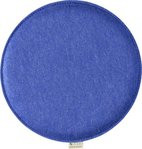 Sitzkissen rund darkblue