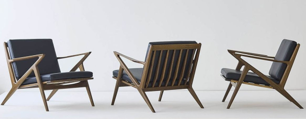 z-chir massivholz sessel nussbaum